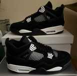 nowy Jordan 4 Retro White Thunder Moda rozmiar.41