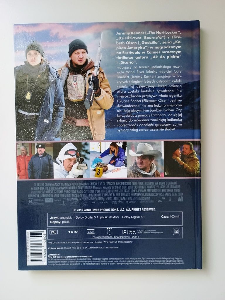 Film DVD Wind River: Na Przeklętej Ziemi