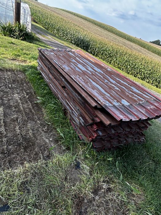 Blachodachowka używana rózne wymiary