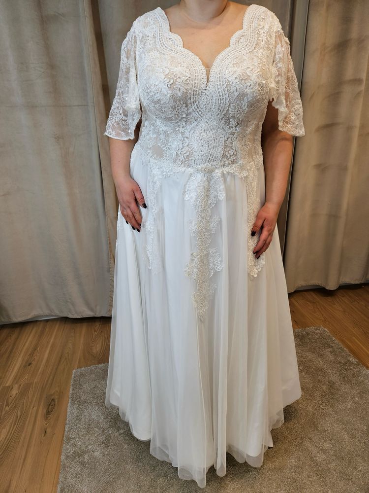 Suknia ślubna rozmiar  50-60 plus size