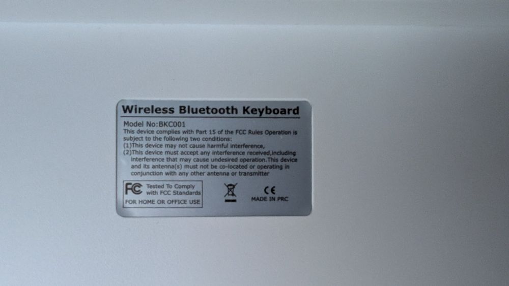 Bezprzewodowa bluetooth klawiatura do iPad MacBook