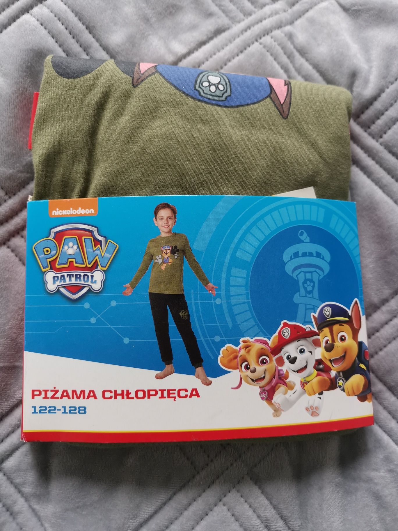 NOWA Pizama chłopięca Paw patrol psi patrol bawełna 122-128 długi ręka