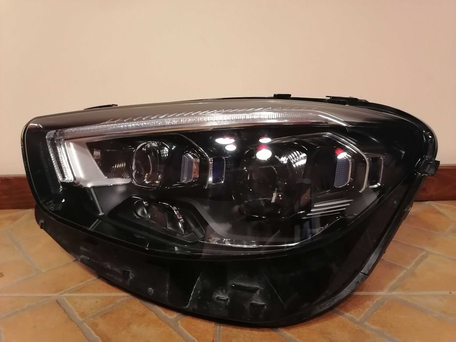 Farol Mercedes classe E w213 ótica óptica Led multibeam