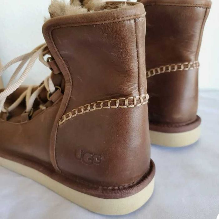 UGG  LEATHER/Угги /мужские/ чоловічі/MOCCASIN BOOTS Сапоги/Ботинки
