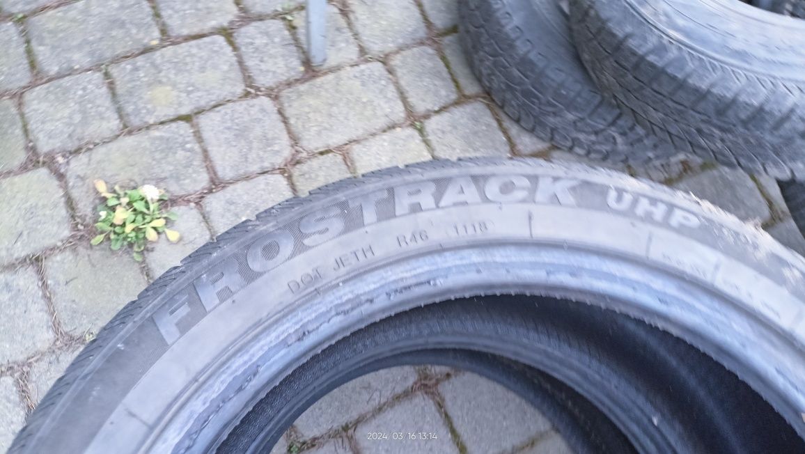 Opony używane 225/45R17 V, 6 szt.