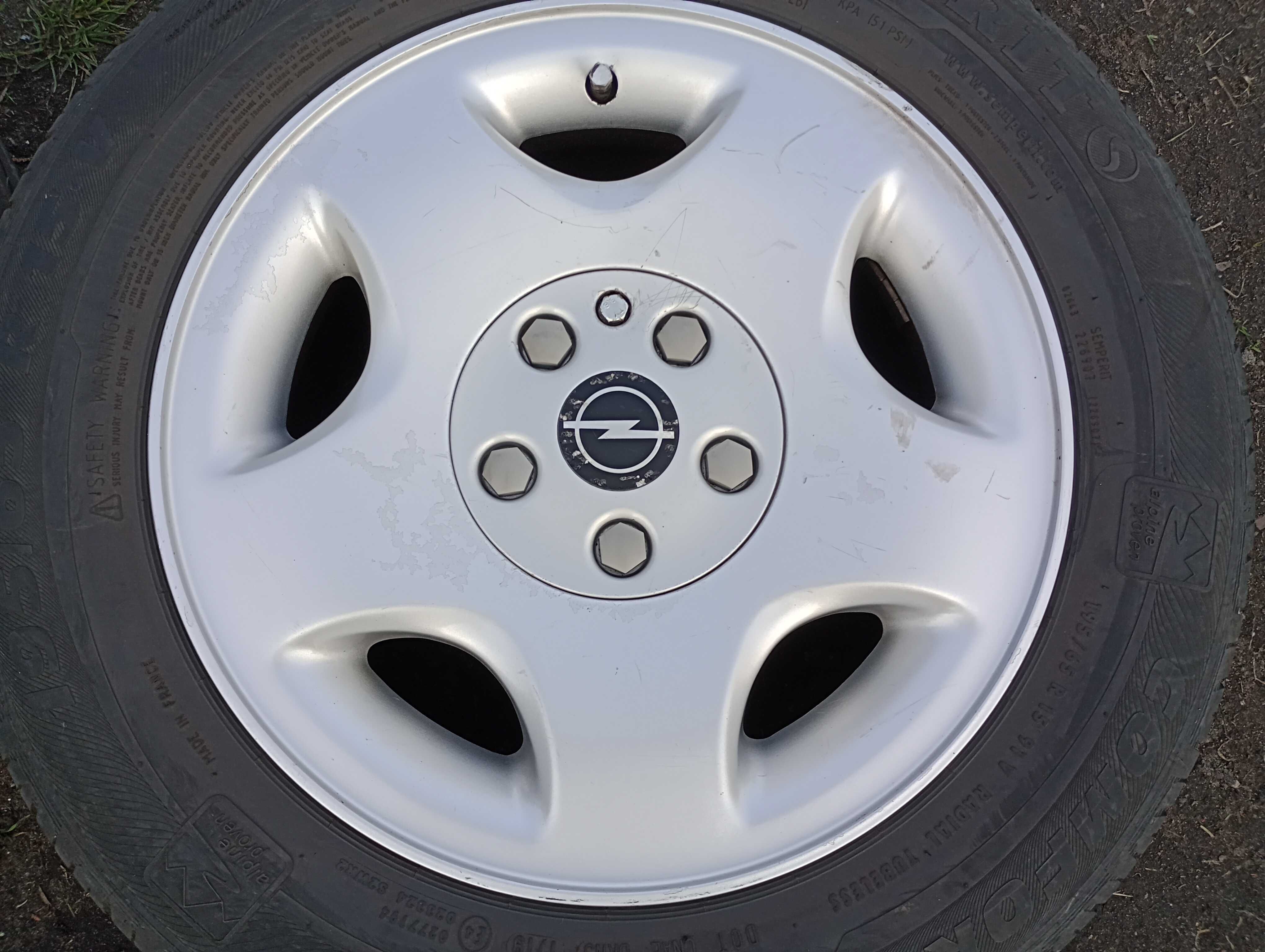 Alufelgi 15cali 5x110 OPEL Astra Omega Vectra Zafira i inne ET-33