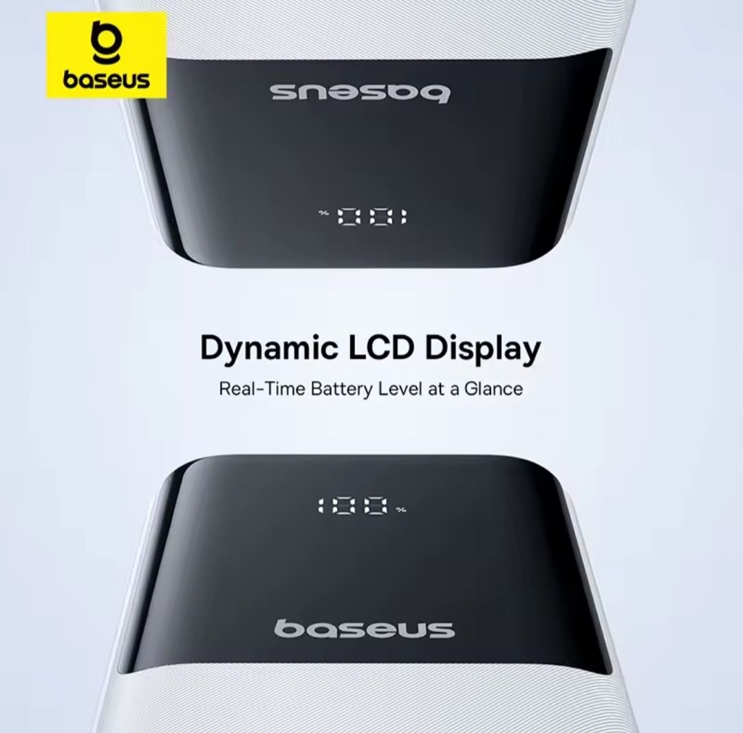 Новий powerbank повербанк Baseus Lipow 20000mAh 22.5W Оригінал