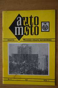 Biuletyn AUTO MOTO 1976 instrukcja katalog 2 sztuki