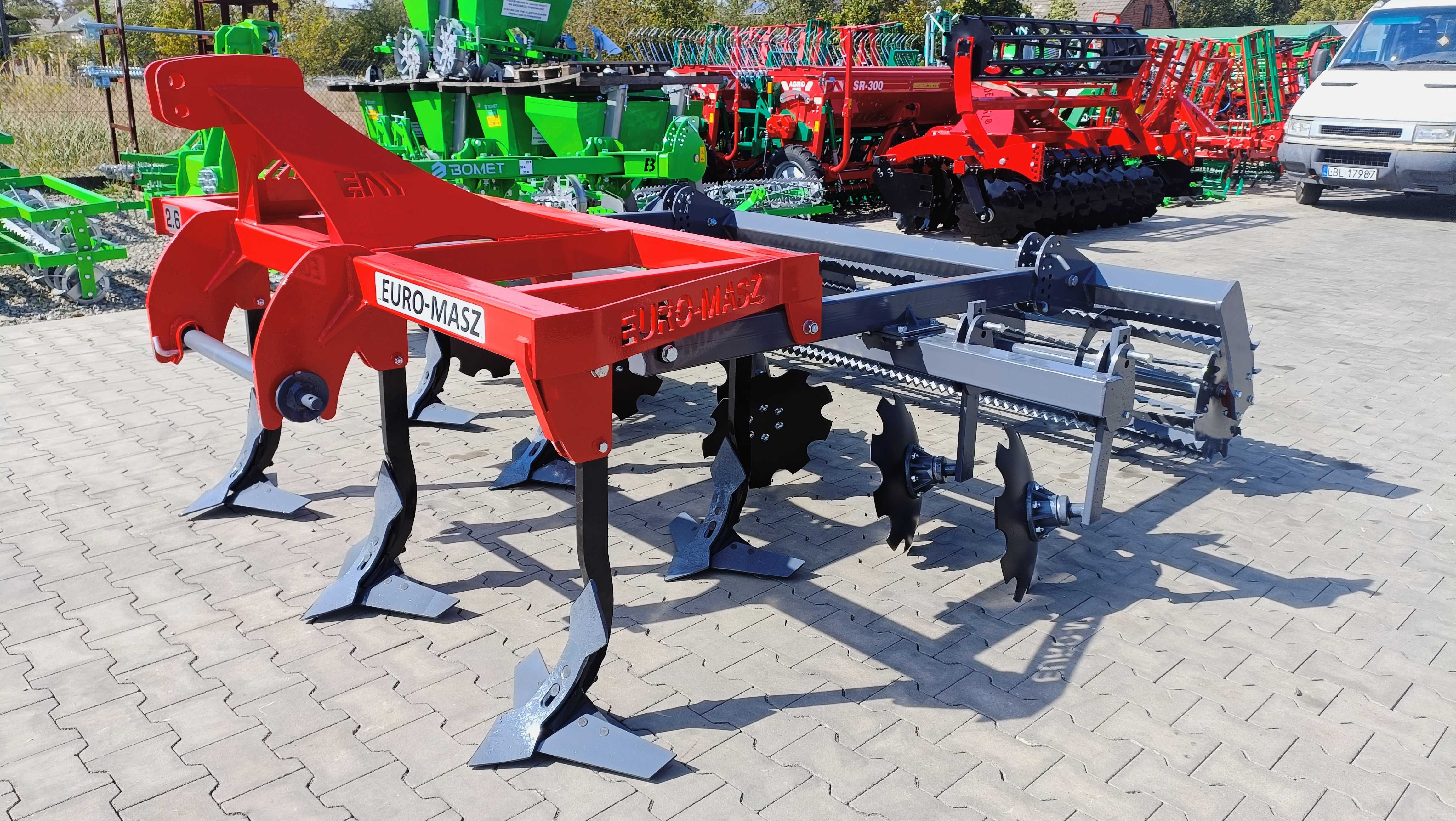 Agregat ścierniskowy podorywkowy Euro-Masz zab. śrubowe promo AGROSTAL