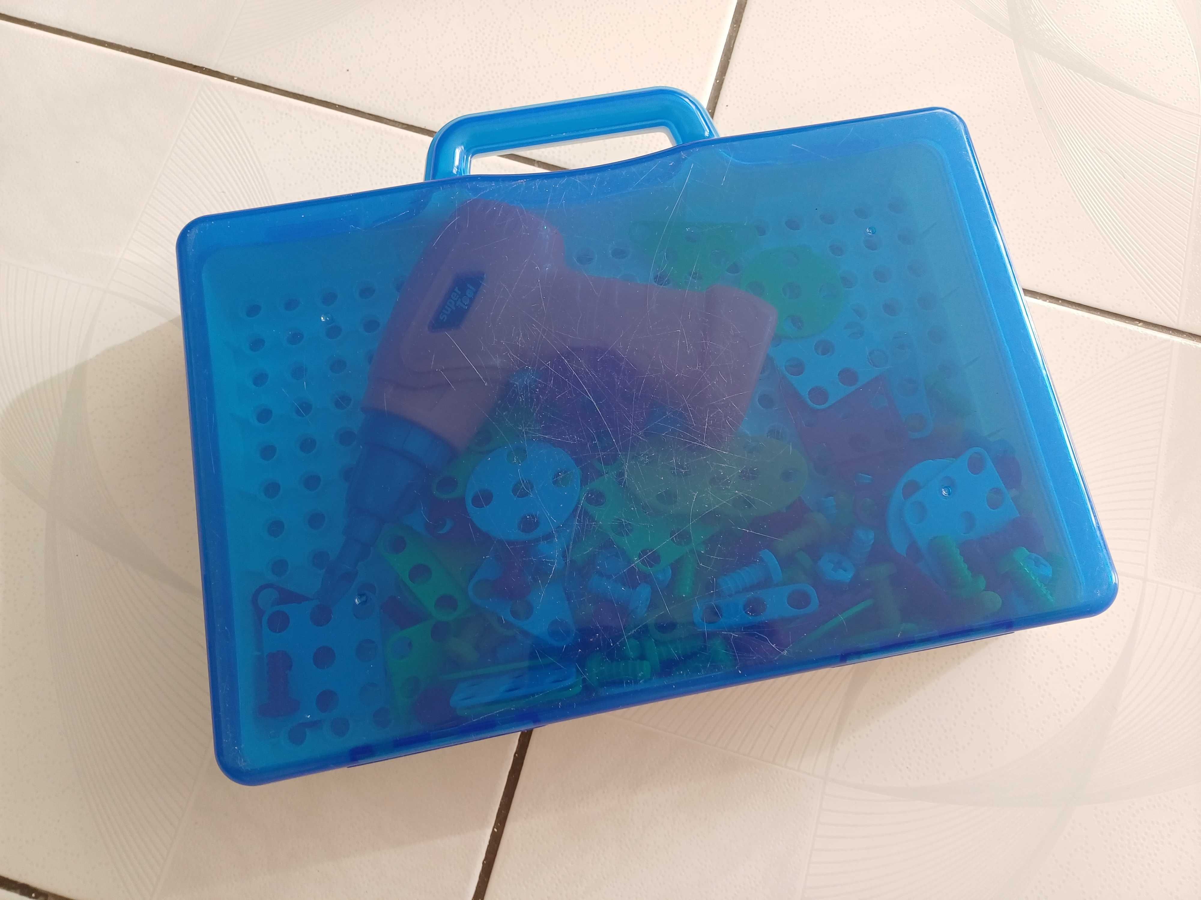 Wkrętarka śrubki zestaw konstrukcyjny w walizce dla dzieci