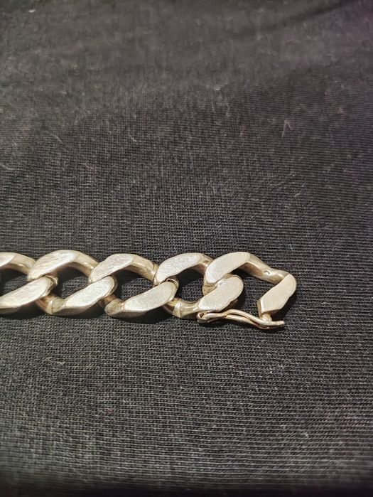 Bransoletka srebrna 23cm 925