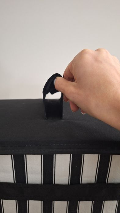 Materiałowy regał do szafy IKEA MALLA