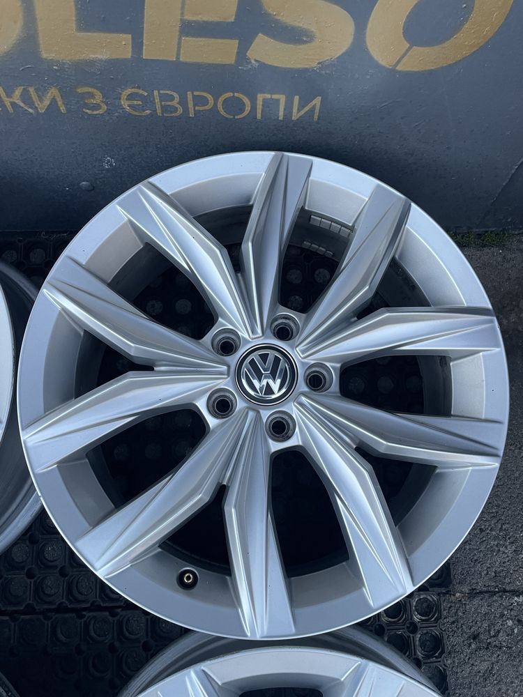 Оригінальні диски 5/112 r18 VW Tiguan, Skoda