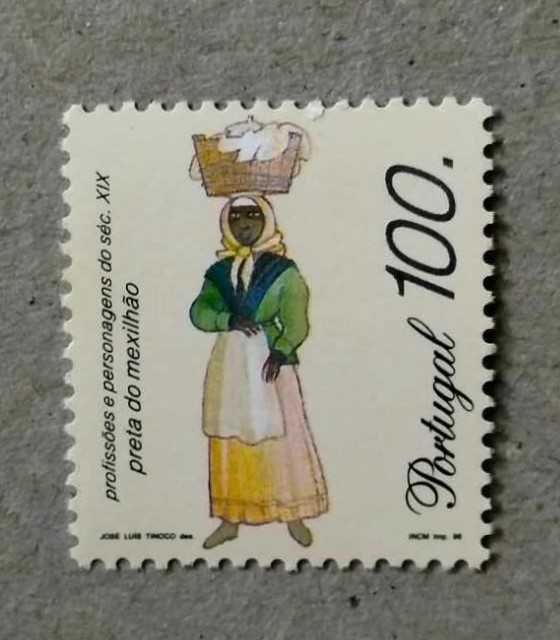 Série nº 2325/29 – Profissões e Personagens do séc. XIX. (2º grupo)