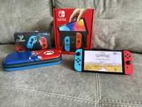 Nintendo Switch Oled Kefir 128gb НОВИЙ +ВСІ ІГРИ
