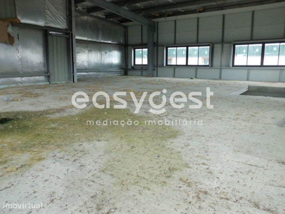 Lote industrial com construção