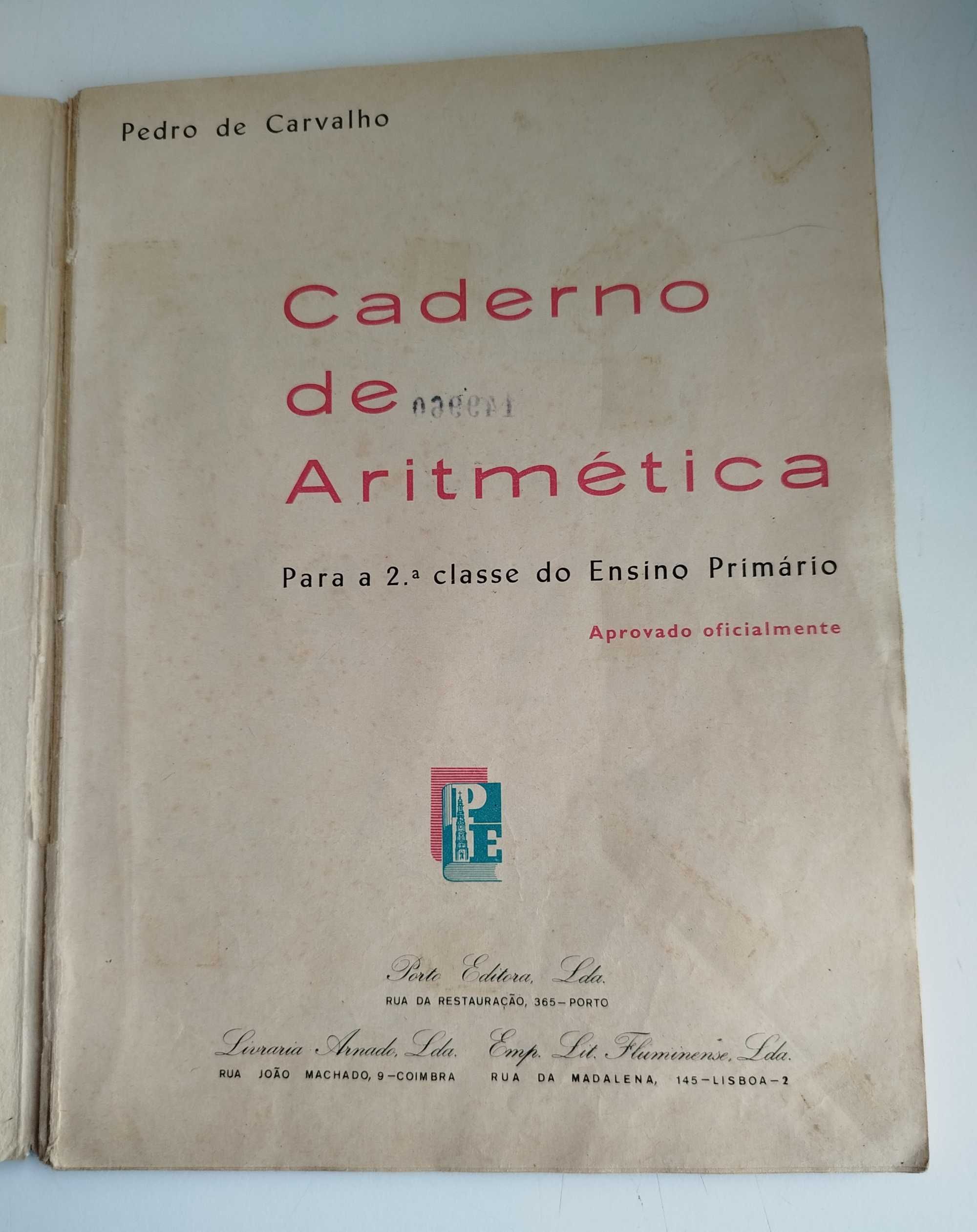 Livro Escolar Antigo - Anos 70