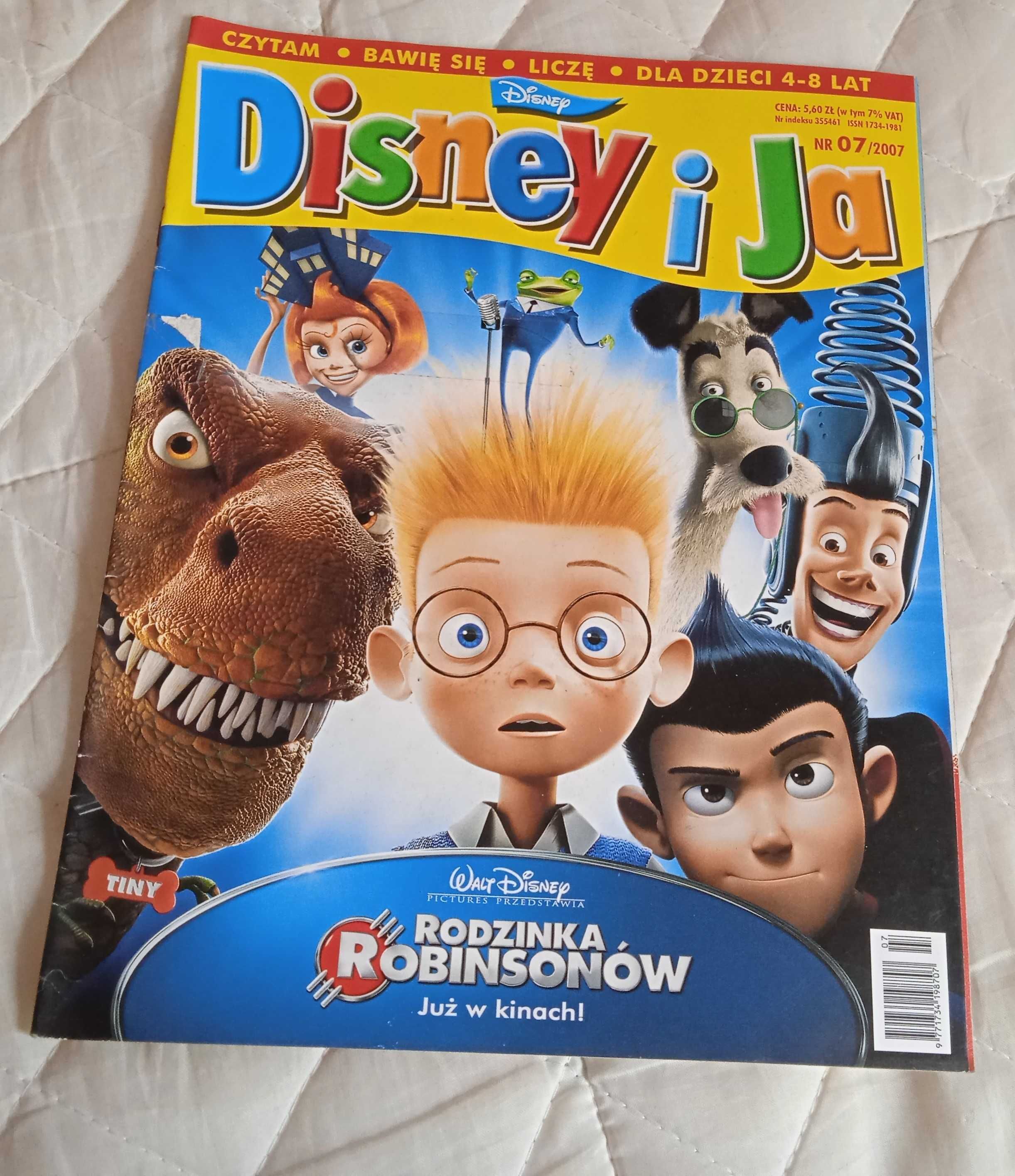 Czasopismo dla dzieci - Disney i ja nr 7/2007