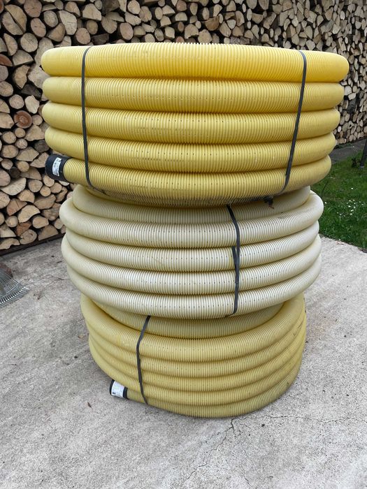 Rura drenarska fi 80 z otworami 50m