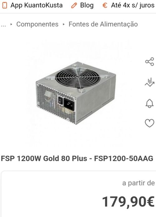 Fonte de alimentação PC