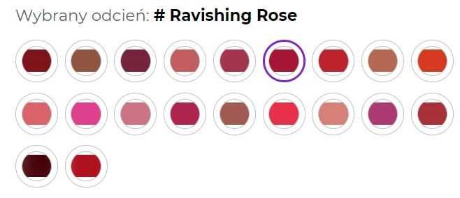 Avon, Ultramatowa szminka, Ravishing Rose, nowa