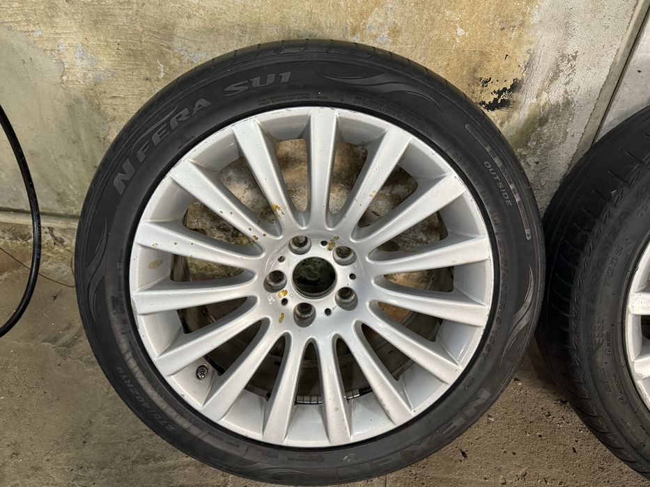 Диски литі + Шини BMW 7 R19 різношироків комплект