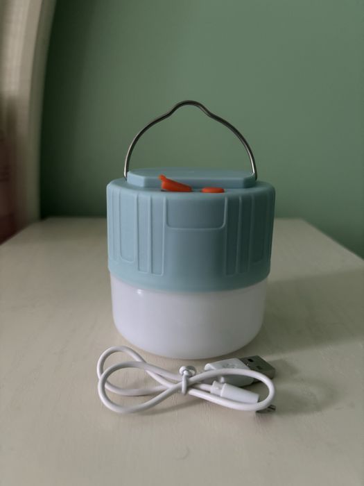 Лампа акумуляторна 300W  з зарядкою USB