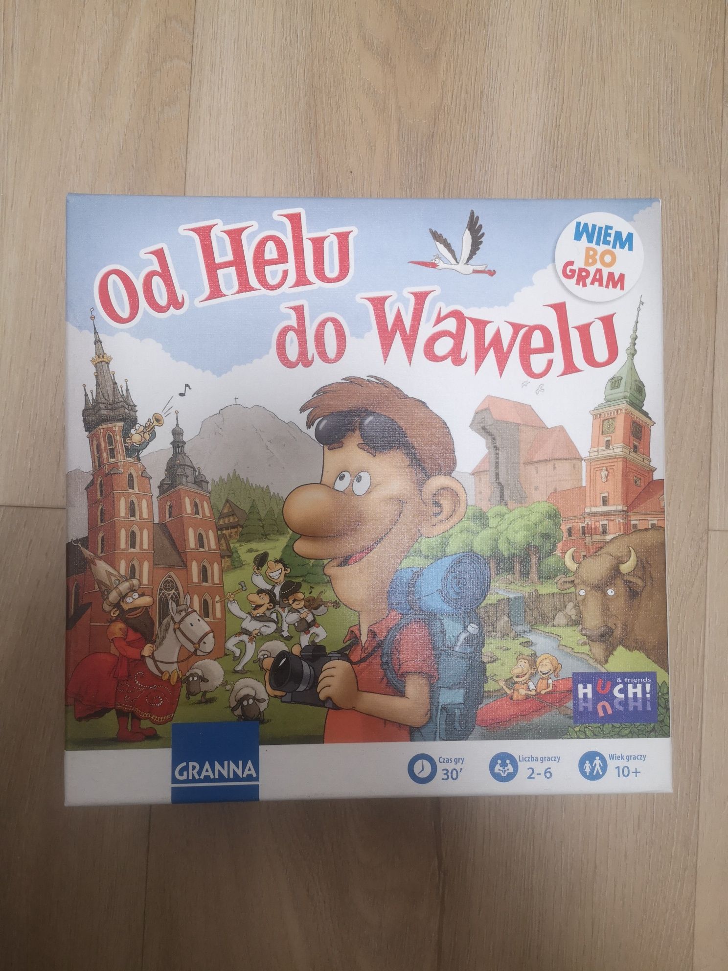 Gra planszowa Od Helu do Wawelu