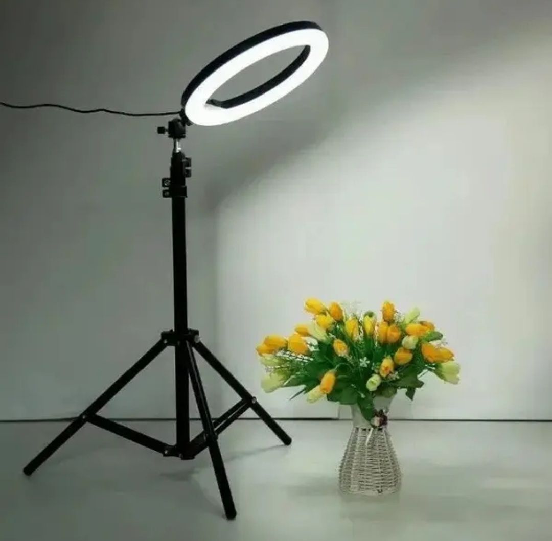 Кольцевая лампа Ring Fill Light 30 см +2.1 м. штатив
