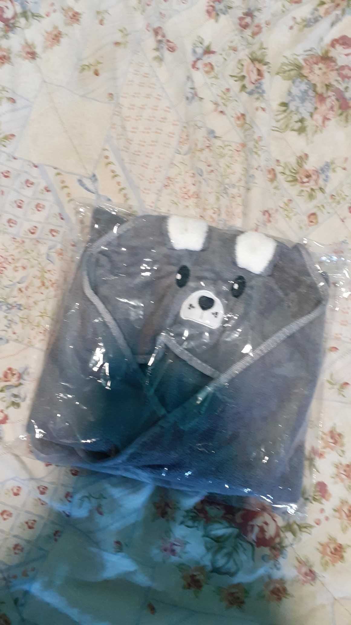 Manta swaddle/toalha de banho NOVO ursinho para bebé
