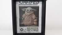 Mandalorian - Grogu / Baby Yoda Quadro Holografico