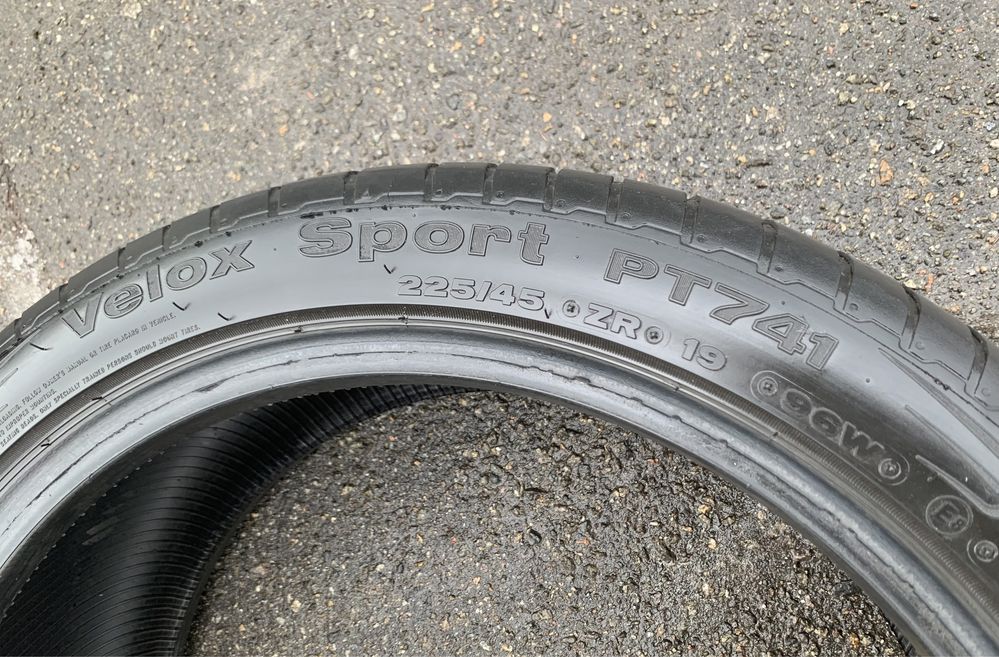 Шини Petlas Velox Sport 225/45 R19 пара