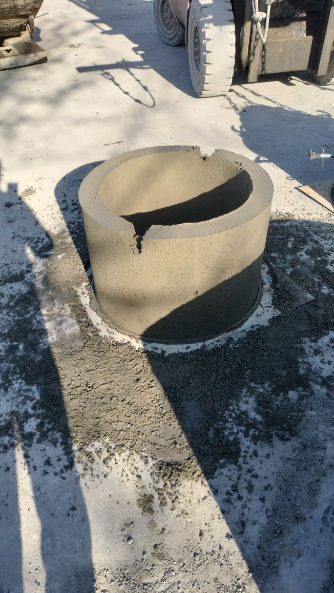 Krąg betonowy do szamba 60 cm wysokość 50