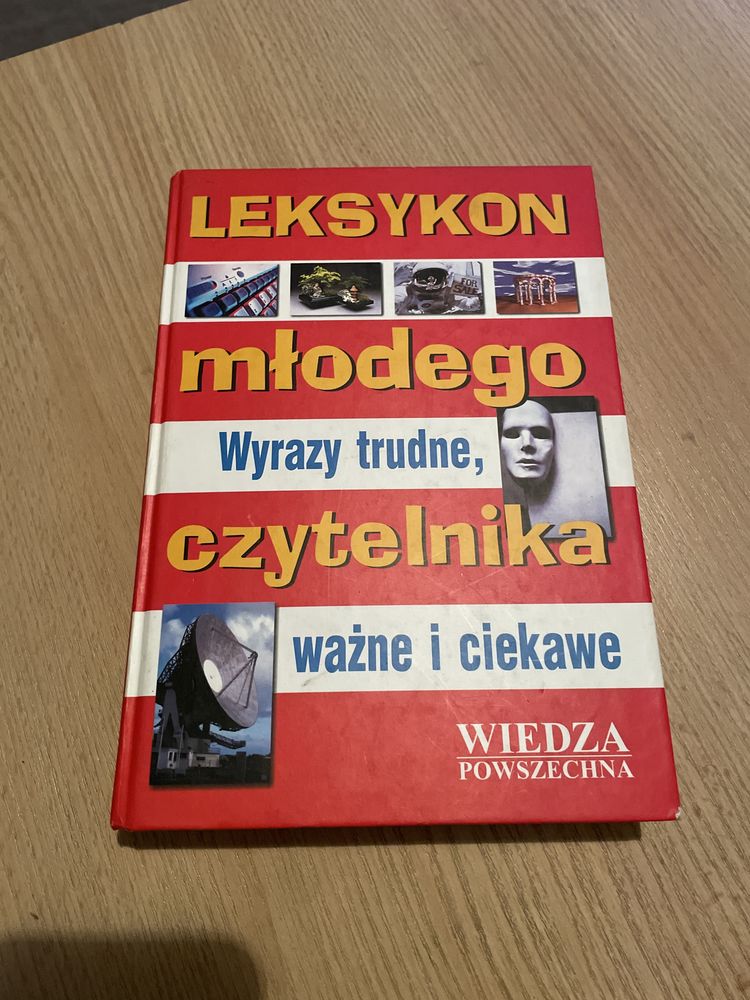 książka Leksikon młodego czytelnika Wyrazy trudne, ważne