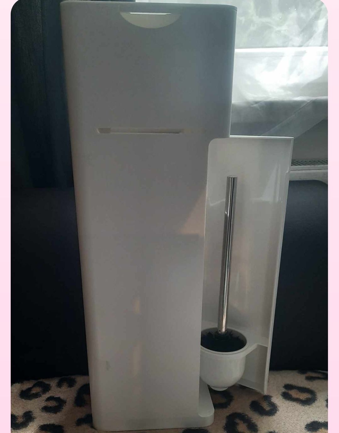 Stojak uchwyt na papier + szczotka WC 6w1 WENKO