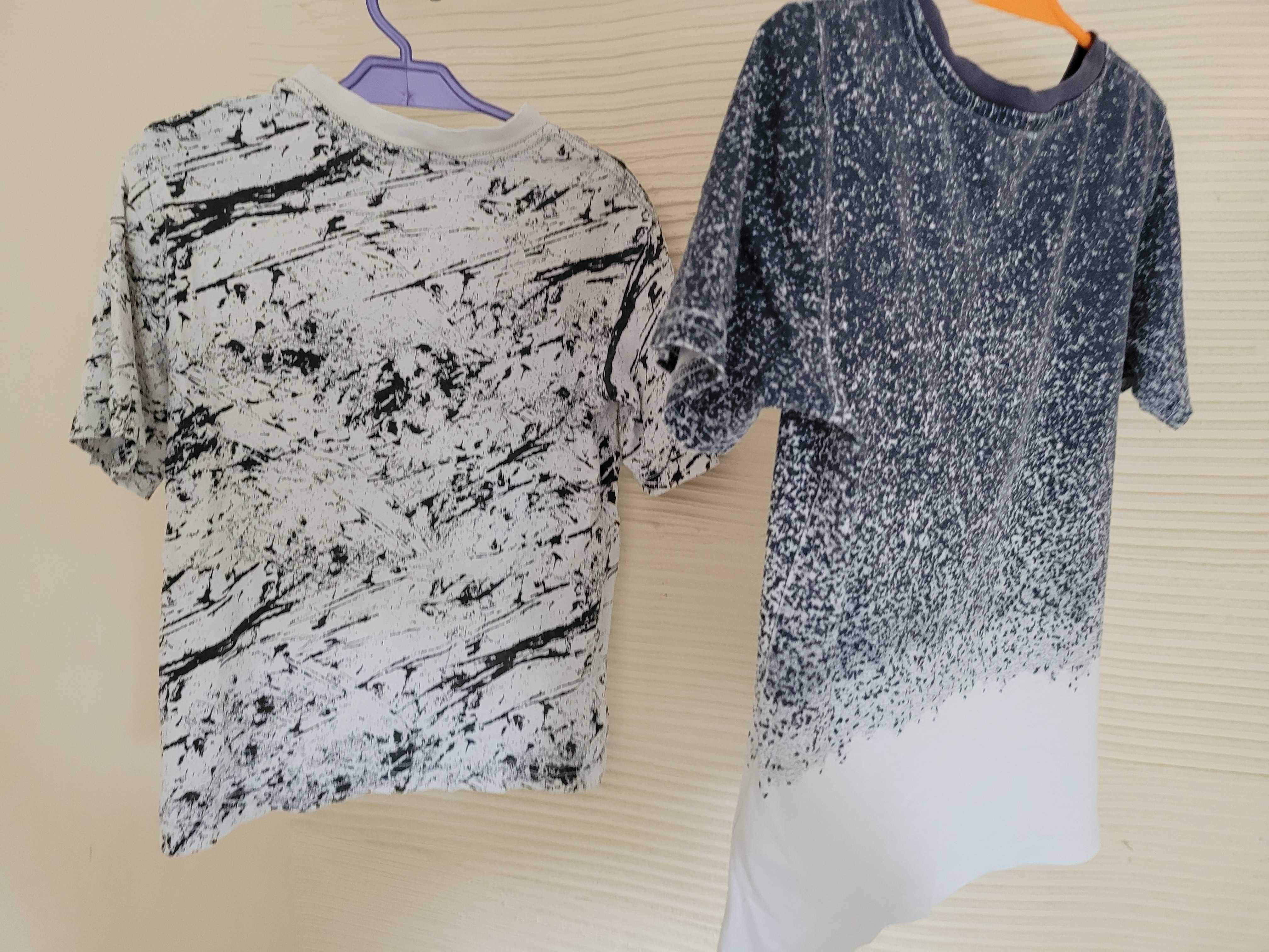 Dwa t-shirty r. 110/116 H&M chłopięce