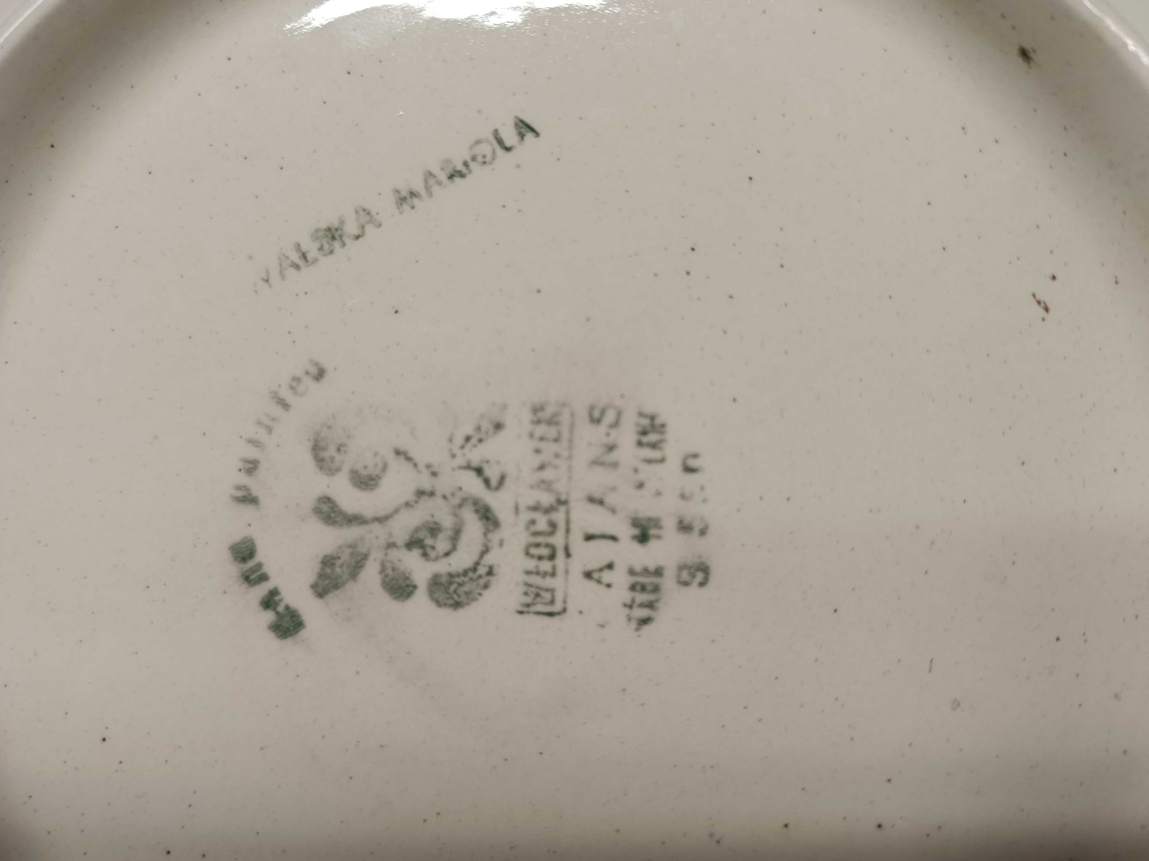 Talerze ozdobne - porcelana - Fajans Włocławek