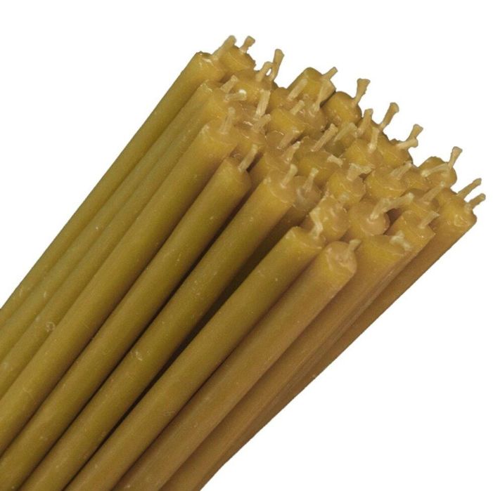 Свічки 100% віск без добавок церковні із Почаївської Лаври