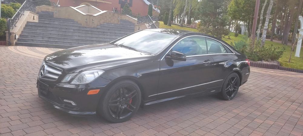 Mercedes-Benz Klasa E Mercedes E 550 coupe , V8 , 388 koni, 2010 , AMG, 100 % bezkolizyjny