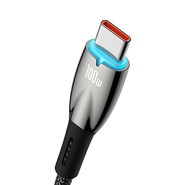 Baseus Glimmer Series kabel do szybkiego ładowania USB-A - USB-C 100W