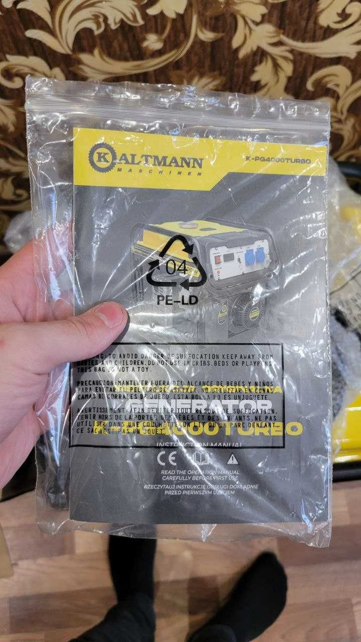 Генератор Kaltmann K-PG4000 Turbo (4 кВт)
