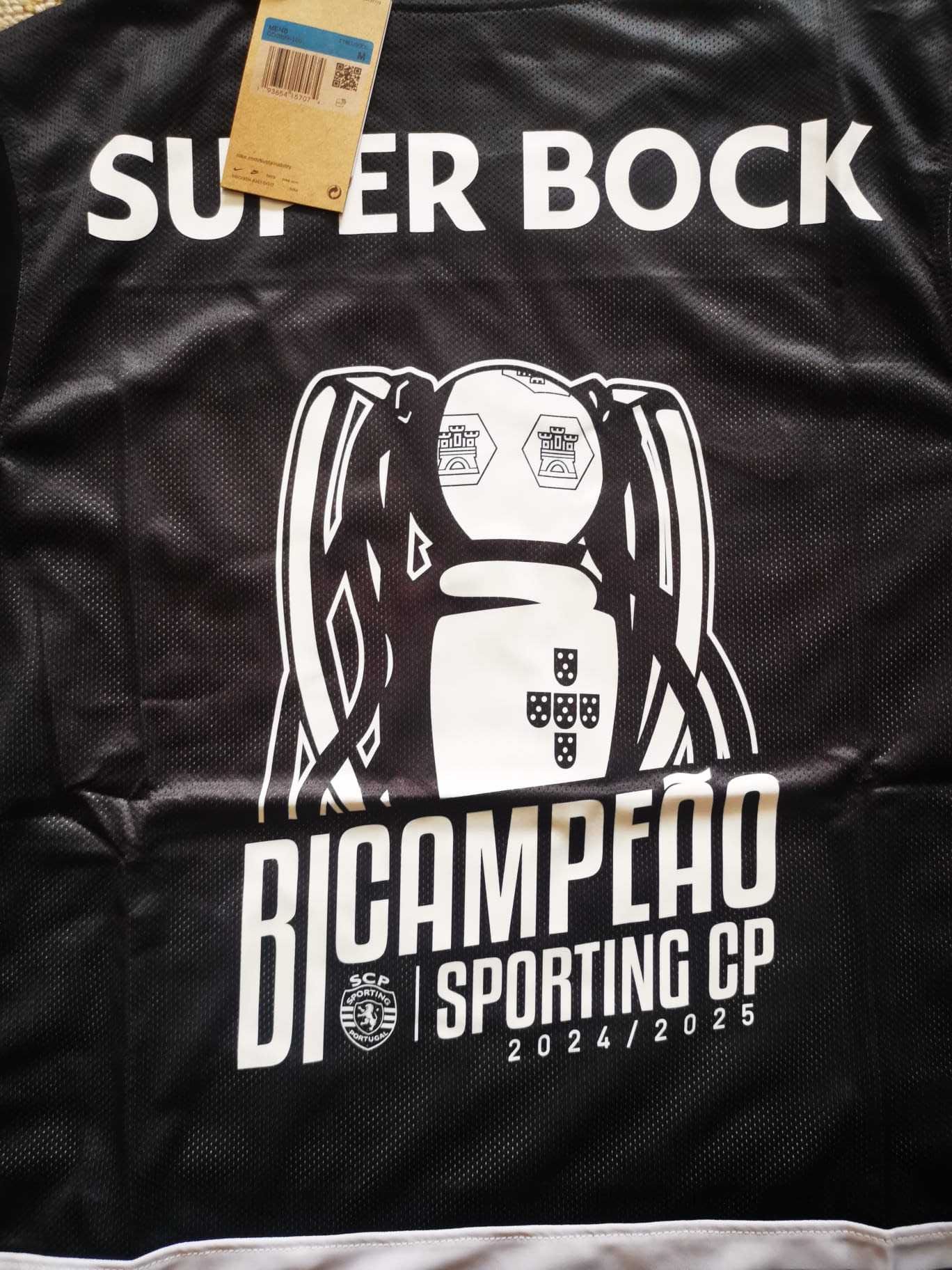 Camisola Bicampeão Sporting