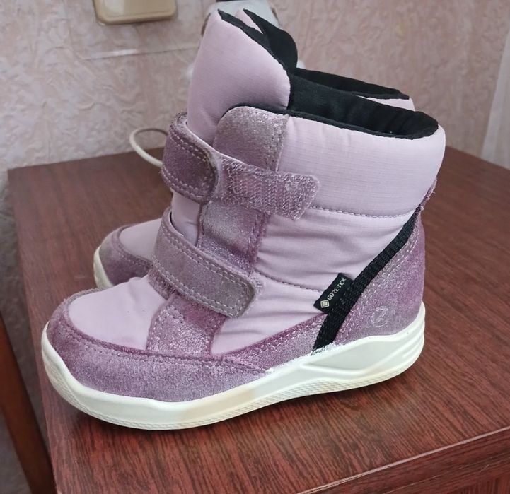 Чоботи чобітки ботинки зимові зимние ECCO