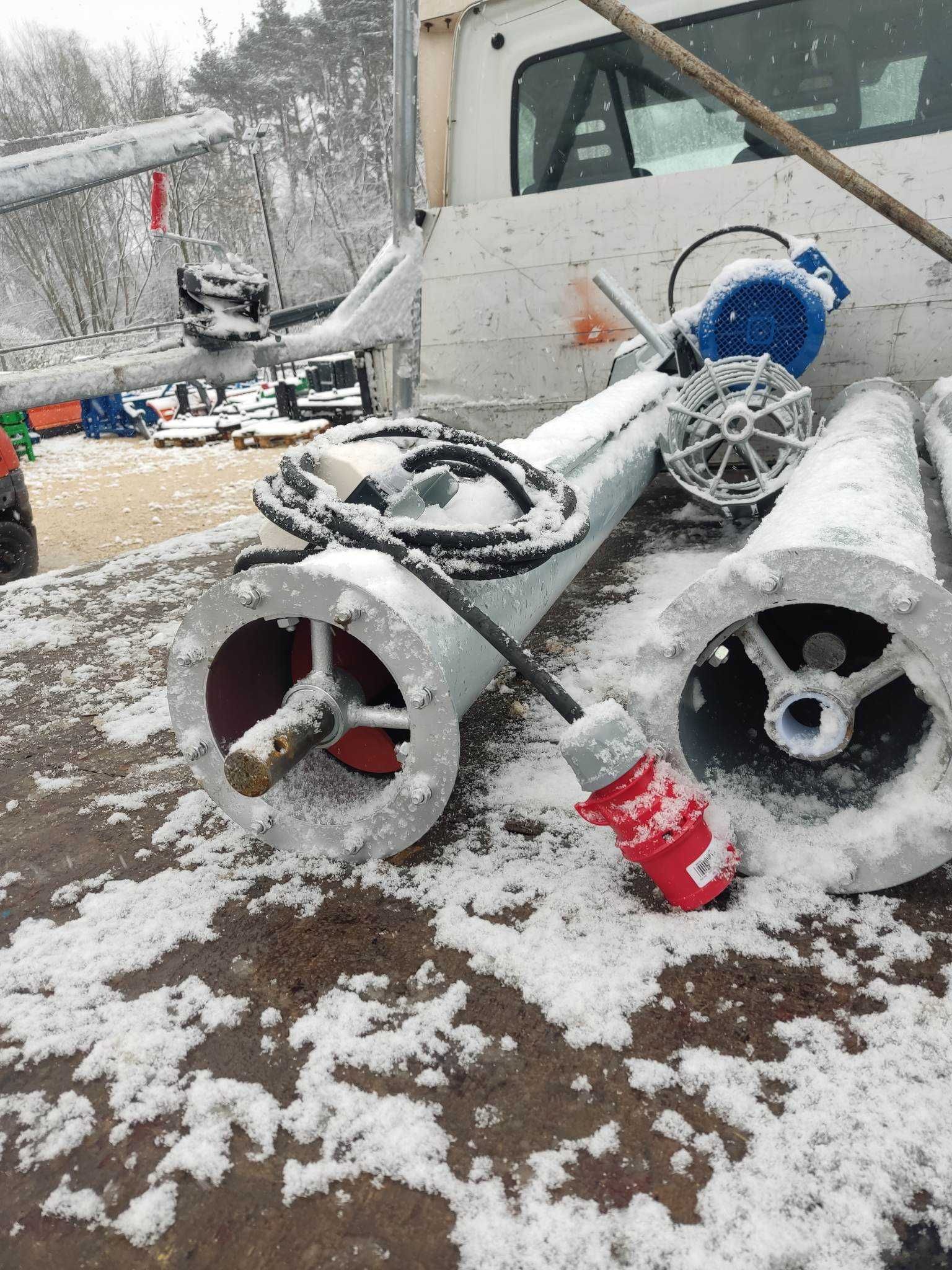 Elementy nowe przedłużające przenośników do zboża zmijki fi 110/220