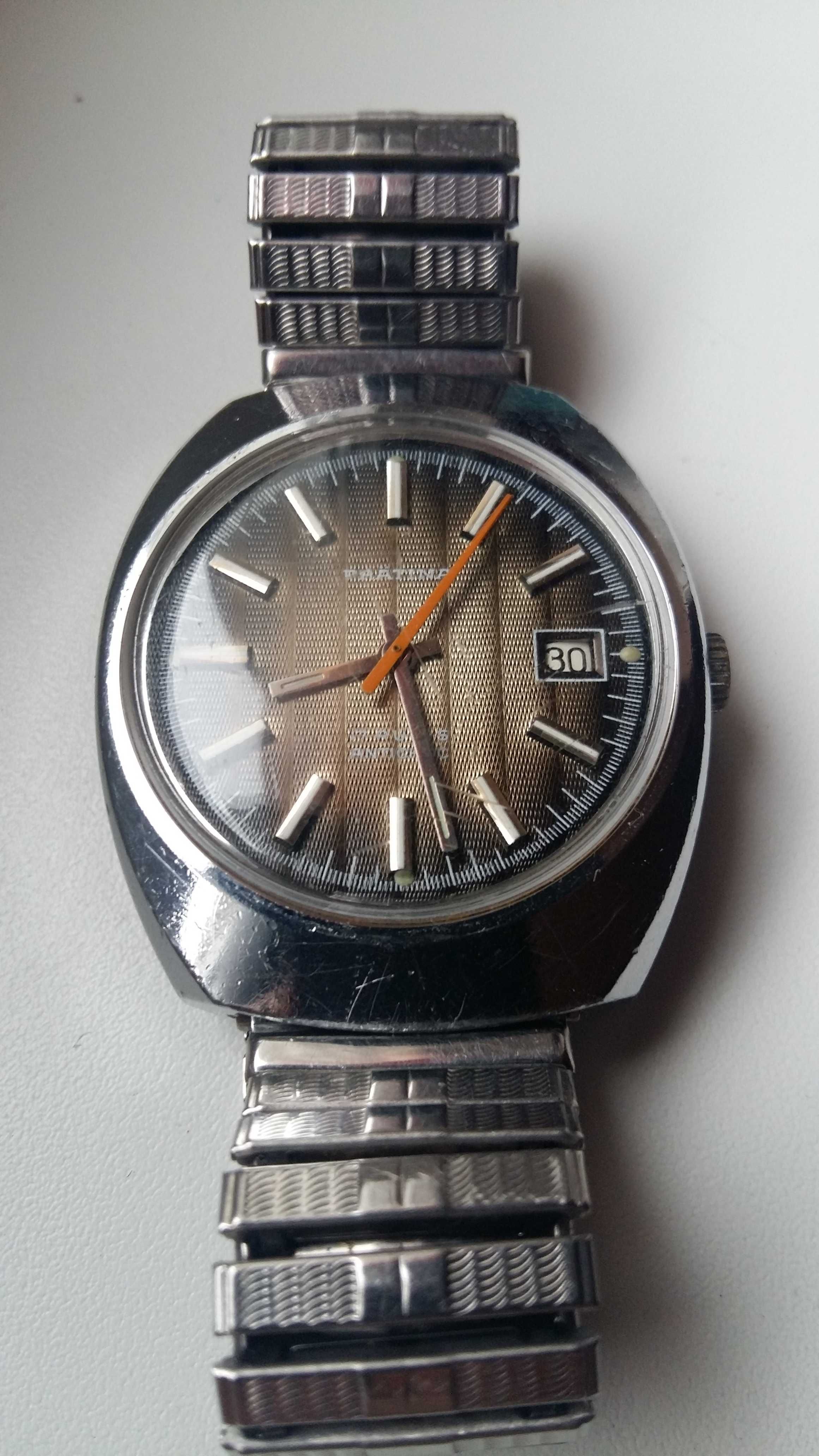 Zegarek Pratina 17 Rubis 36 mm bk.
