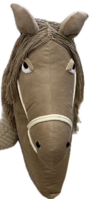 Poduszka w kształcie konia, Hobby horse, konik, Marchewka gratis
