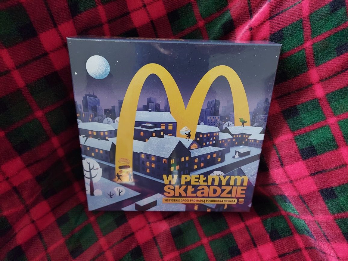 W pełnym składzie gra planszowa McDonald's