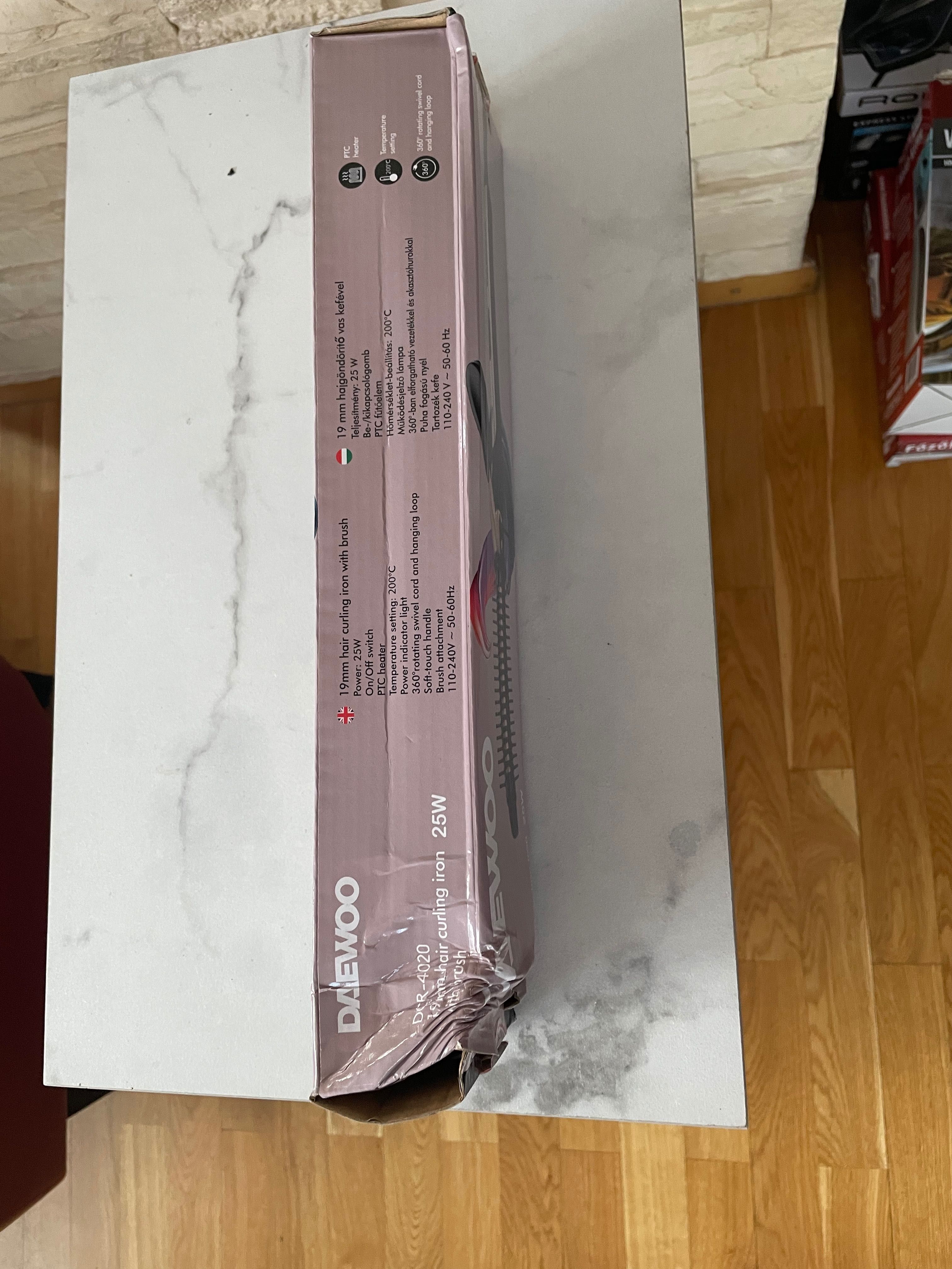 Lokówka Daewoo 19 mm z nasadką szczotkową DCR-4020