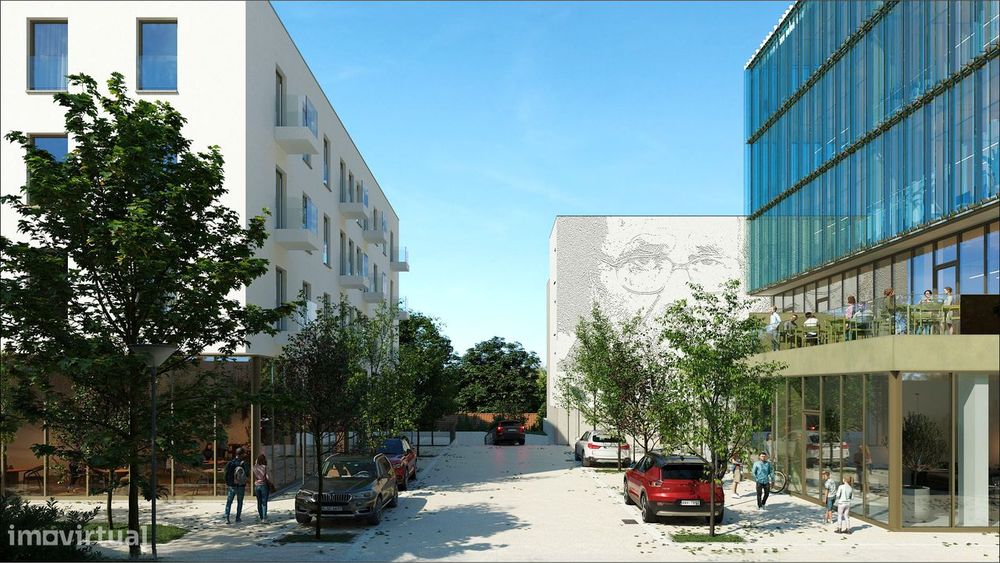 Apartamento T1+1 no PORTO ART SQUARE (Alto da Fontinha)