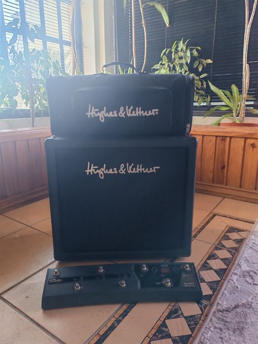 Hughes&Kettner Grandmeister Deluxe 40 + Coluna H&K 112 + H&K FSW 432